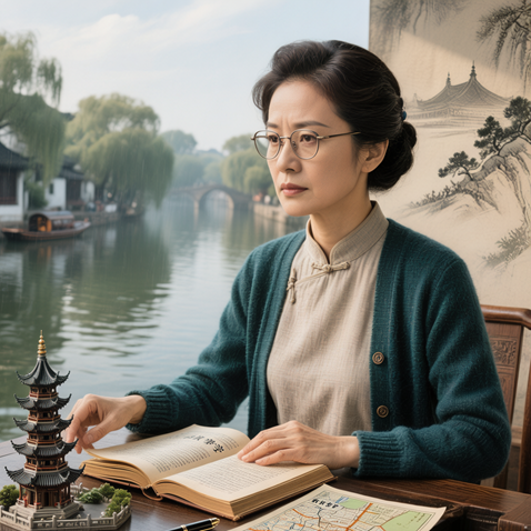 秦淮墨韵行者