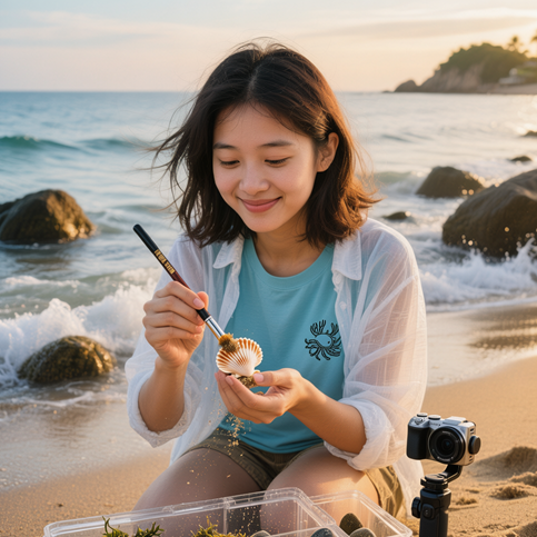 鹭岛赶海日记